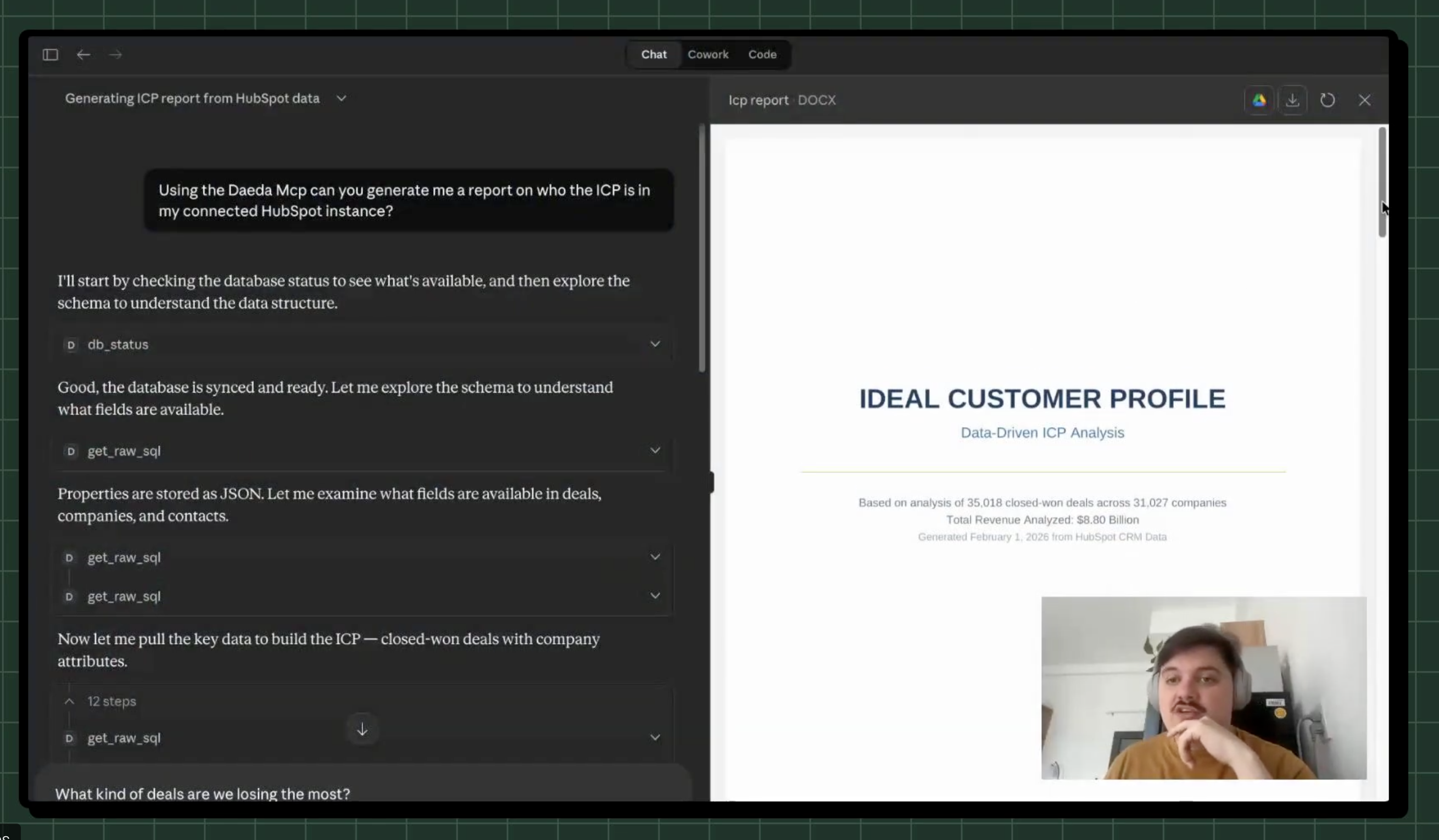 Give Claude Access to Your Entire HubSpot Instance — ICP Report in 7 Minutes